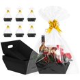 thumbnail image 1 of Cestas de regalo AFOROEOA, paquete de 10 unidades, color negro, color kraft, 32 x 27 x 16,5 cm, con Acc, 1 of 7