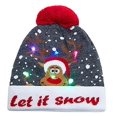 thumbnail image 1 of Gorro de Navidad TANGJMXG con luz LED 6 luces LED unisex, 1 of 4
