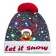 thumbnail image 1 of Gorro de Navidad, gorro de Navidad con luz LED, gorro de punto con 6 luces LED, gorro de Papá Noel unisex, 1 of 4
