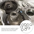 thumbnail image 4 of unbranded 225Pcs Round Snap Clip Retaining Rings Snap Black Spring Steel for DIY Enthusiasts, 4 of 4