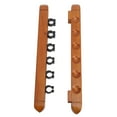 thumbnail image 1 of Estante para Tacos de Billar ANGGREK de Madera de Caucho montado en la pared, 1 of 7