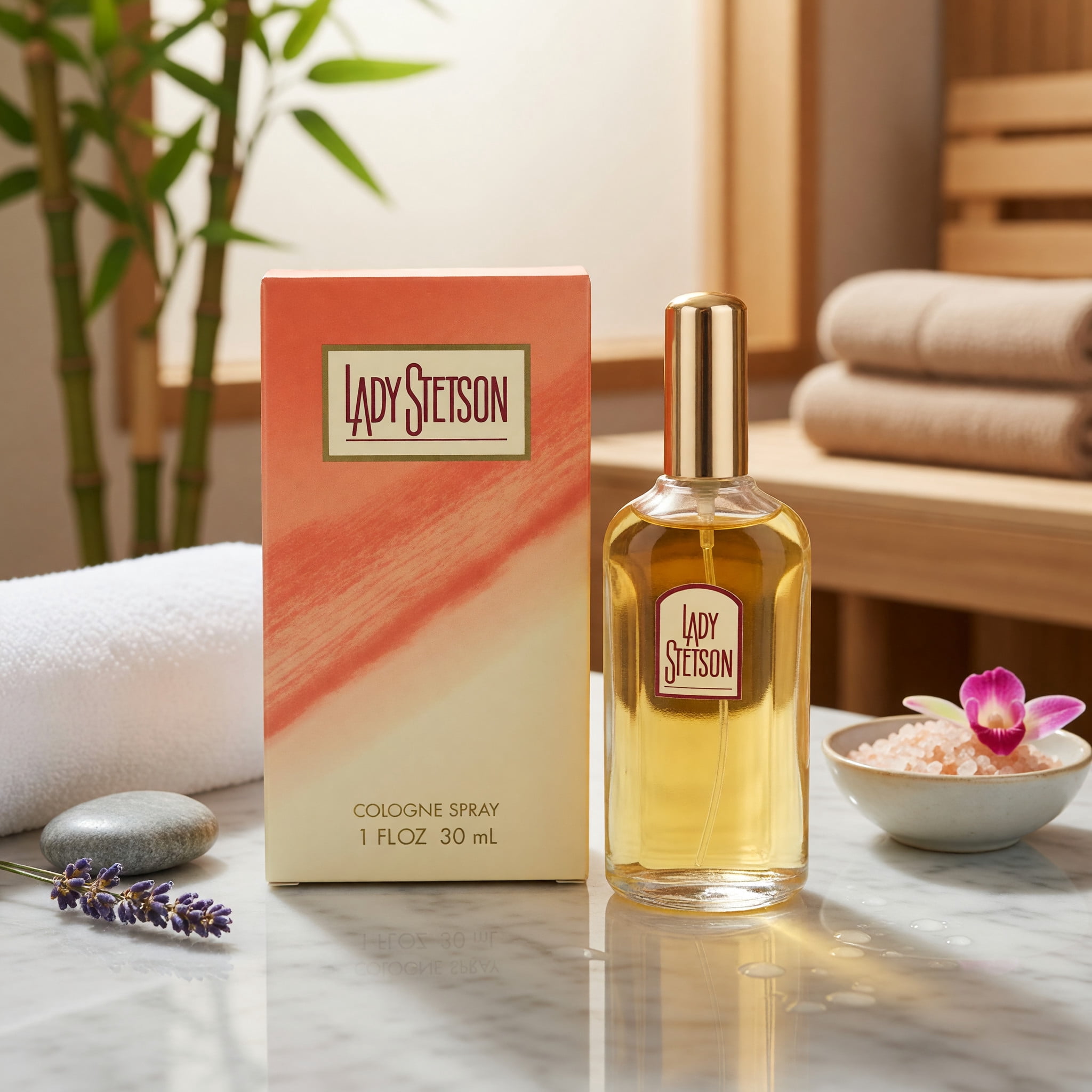 Lady Stetson Cologne Spray 1 Oz Perfume with Woody Floral Notes