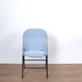 thumbnail image 5 of Craft and Party Spandex Stretch 10-Piece Chair Slipcovers, Light Blue, 5 of 5