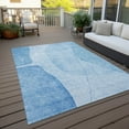 thumbnail image 6 of Addison Rugs Chantille Indoor/Outdoor Transitional Modern Blue Washable Rectangle Rug, 10' x 14', 6 of 6