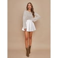thumbnail image 2 of WQD Women’s High Waist Skort with Built-in Shorts Flowy Pleated Skirt Shorts for Casual Wear Travel Walking and Summer Outfits, 2 of 5