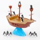 thumbnail image 5 of Emocionante juego de equilibrio con un barco pirata. ¡No dejes que los pingüinos se caigan al fondo! Bloques de construcción apilables. Juego de mesa Montessori para niños pequeños., 5 of 5