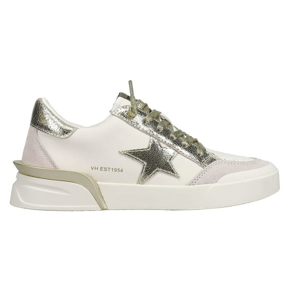 Vintage Havana Womens Laser Glitter Lace Up Athletic Sneakers Casual Shoes