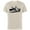 Natural, variant on Frozen 2 Characters Anna Elsa Silhouette - Short Sleeve Cotton T-Shirt for Adults - Customized-White