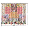 thumbnail image 5 of Pioneer Flower Floral Print Pattern Shower Curtain 84"x72" ,Bathroom Decorative Shower Curtains Set with 12 Hooks,Modern Waterproof Washable Shower Curtain, 5 of 6