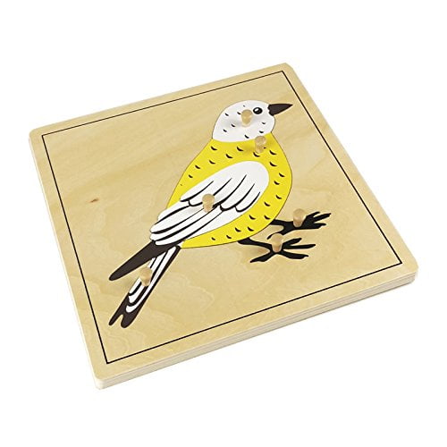Puzzle Elite Montessori Bird con piezas extraíbles