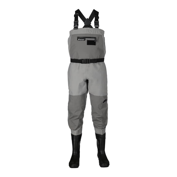 Frogg Toggs Hellbender Pro Cleated Bootfoot Chest Waders Slate/Gray 7  Regular