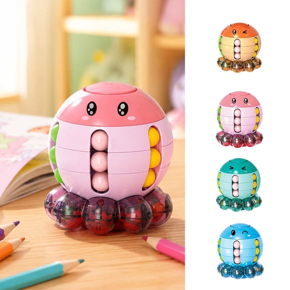 AOMXGD Rotating Bead Fidget Puzzle Toy,Portable Brain Training Sensory Game For Adults For Mood Adjustment