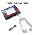 thumbnail image 2 of CIMAXIC Embouts de Stylet Tactile de Remplacement pour Réparation de Stylo Plastique Noir Design Durable Compatible avec Tab S3 T820 T825/S4 T830 T835,0.79"X0.39"X0.39 Pouces, 2 of 4