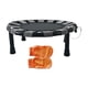 thumbnail image 3 of Min Trampoline Round con almohadillas para el pie de goma juguete Silent Slip Slip Plegable Bed para el patio de ejercicios de fitness al aire libre, 3 of 8