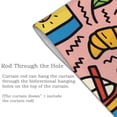 thumbnail image 5 of XMXY Japanese Doorway Curtain Noren, Cartoon Delicious Doodle Food Door Closet Curtain Panel, Room Dividers Privacy Tapestry, 34 x 56 Inches, 5 of 7