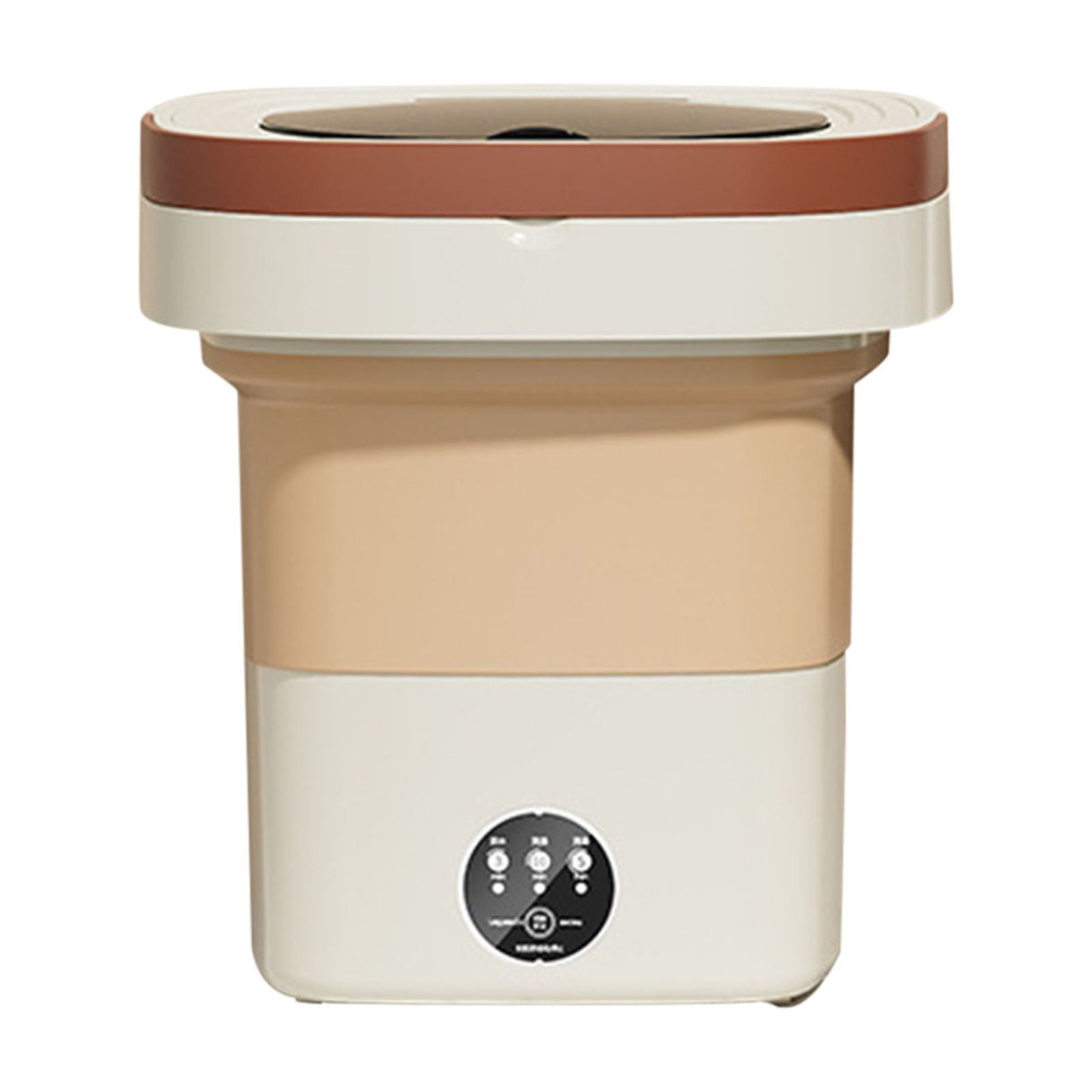 Anckoeil Folding Small Washing Machine Underwear Washing Machine Portable Can Dehydration Dormitory Students Travel Home