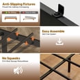 thumbnail image 3 of All-in-One Queen Bed: Integrated Charging, Ambient Lighting, and Functional Drawers,Modern Queen Bed Frame: Power-Ready Headboard, Illuminated Design, and Under-Bed Storage, 3 of 7