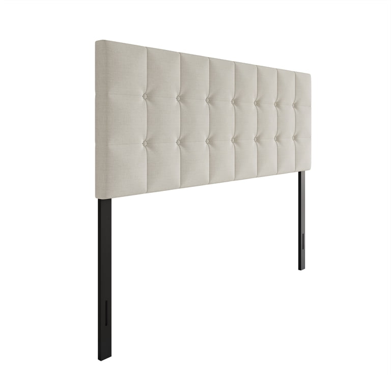 Castle Place Queen Headboard, Square Button Tufted photo 2