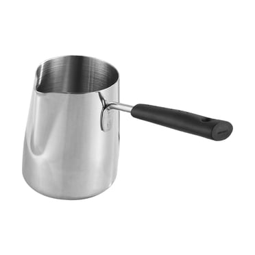 GUOOL Cafetière Turque en Acier Inoxydable Facile à Nettoyer Surface Lisse 250ML