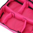 thumbnail image 2 of Makeup Bag Case Portable Handle Storage Organizer Travel Bag Wash Bag, Pink, 2 of 6