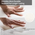 thumbnail image 6 of Cooling Gel Seat Cushion for Long Sitting - Memory Foam Chair Pillow for Sciatica Pain Relief - Orthopedic Gel & Memory Foam Coccyx Pad for Tailbone Pain - Office Chair Cushion for Back Pain, 6 of 8
