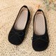 thumbnail image 5 of Zapatos Suaves para las Mujeres Cómodos de Moda Casual Primavera Color Sólido Plano de Tacón Bajo Zapatos Bowknot para las Mujeres, 5 of 8