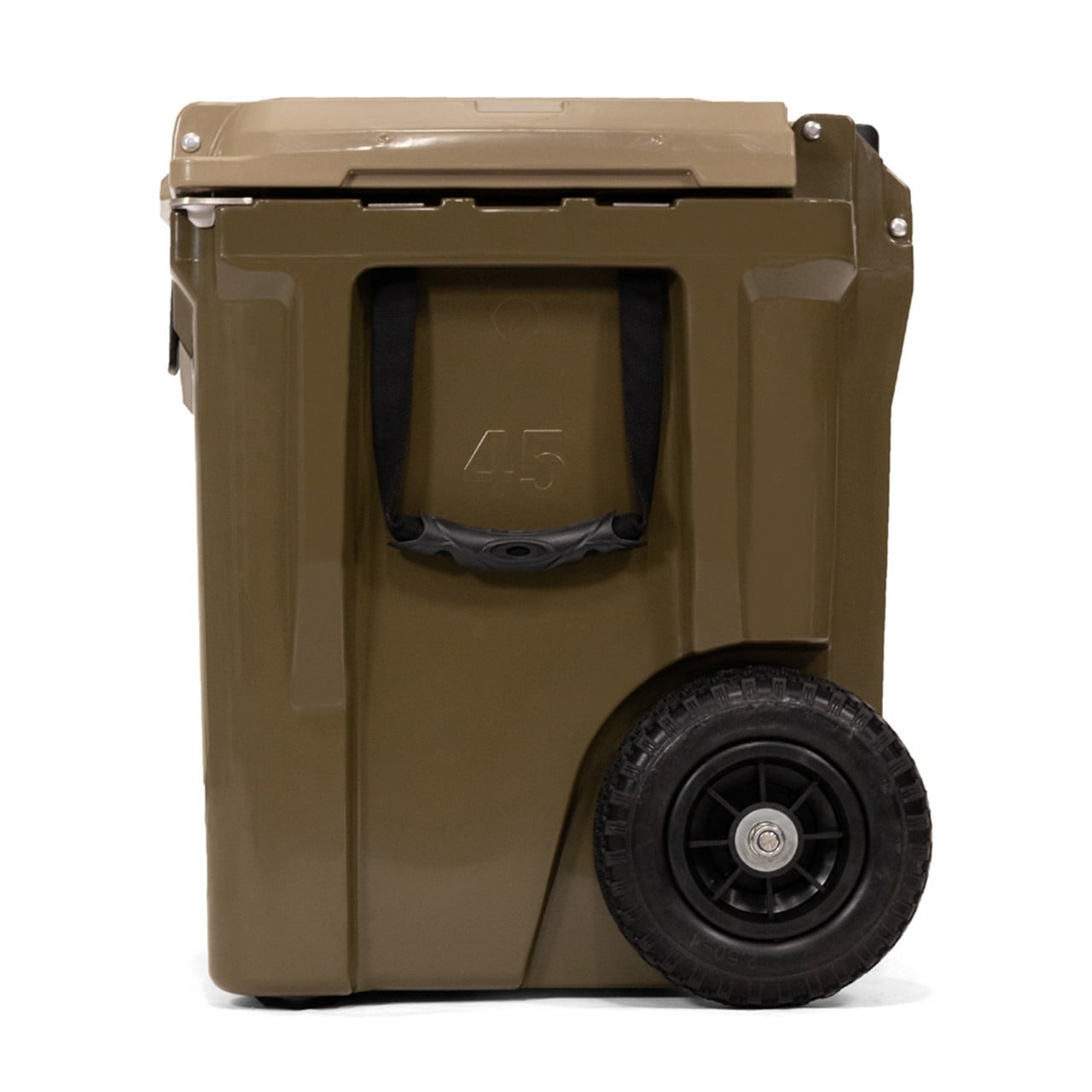 Rogers 45 Quart Rotomolded Bottomland Wheeled Cooler