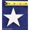 thumbnail image 4 of 3.5" Five Point Star 3d Auto Emblem (90mm, Black), 4 of 4