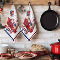 thumbnail image 6 of 4th of July Kitchen Towels Set of 1, Red Truck Balloon Floral Cherry Watercolor Absorbent Dish Towels for Kitchen, Microfiber Hand Towel, Quick Drying Tea Towel for Cleaning Decorative Dishcloths, 6 of 7