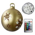 thumbnail image 1 of 60cm Inflatable Christmas Ball PVC Glow Christmas Inflatable Ball (Style S), 1 of 8