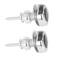 thumbnail image 3 of Strap Button, Professional Guitar Strap Lock Easy To Assemble  for Ukulele for Guitarist Silver, 3 of 8