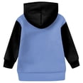 thumbnail image 5 of Vividxx Hoodies For Girls Oversized Long Sleeve Hooded Sweatshirt Kids Casual Color Block Pullovers Tops With Pocket Comfortable 4-5 Years, 5 of 7