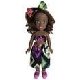 thumbnail image 2 of Muñeca de Juguete de Africana Negra de 14 Pulgadas, Linda Muñeca Lavable, Diadema, de Bebé Negras, istas para Niños de 3 , yotijar Muñeca Negra Africana, 2 of 10