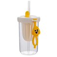 thumbnail image 2 of 500ml Straw Bottle with Handle Filter Design Tea Water Separation Cup Fruit Tea Bottle School Supplies, 2 of 8