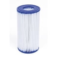 thumbnail image 2 of Bestway Swimming Pool Filter Pump Replacement Cartridge Type III/A, 4 Pack, 2 of 6