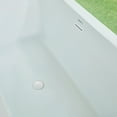 thumbnail image 6 of Vanity Art 67" x 32" Acrylic Freestanding Soaking Bathtub with Overflow and Pop-up Drain Included, 6 of 9