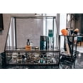 thumbnail image 7 of JC MAN Makeup Organizer Glass Large 4 Tier Brass Metal Cosmetic Storage Cube for Makeup, Brushes, Perfumes, Skincare (Trapezoid), 7 of 7