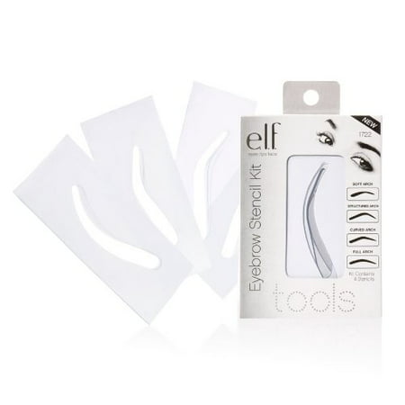 e.l.f. Cosmetics Eyebrow Stencil Kit (Best Cat Eye Stencil)