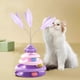 thumbnail image 5 of Juguetes De Plástico Para Mascotas Circuito giratorio interactivo para gatos con bolas, Rkxzt, 5 of 9