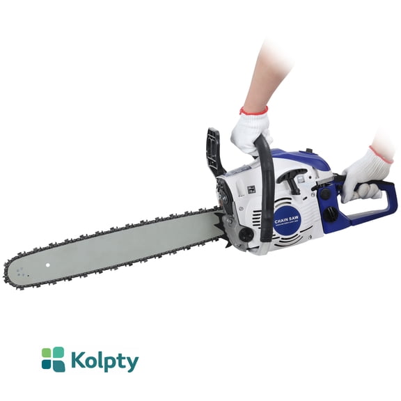 Kolpty 58CC Gas Chainsaw 20-Inch Bar 2-Cycle Engine High Performance Logging Saw