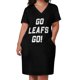 thumbnail image 3 of ¡Vaya las hojas van! Go Leafs Go vestido suelto con bolsillos ropa de mujer falda elegante de Corea para mujer vestido de noche de lujo para mujer vestido para mujer, 3 of 7