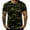 Green, variant on CVLIFE Mens Casual Camo Short Sleeve T-shirts Crewneck Camouflage Print Tops Tee Shirts Round Neck Slim Fit Pullover