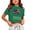 Dark Green, variant on Y-Sunset Girls' 250 Years of Freedom Patriotic Crop Top, Kids "We The People" 4th of July Short Sleeve Tee, Casual Independence Day T-Shirt for Ages 5-14(Navy/13-14 Years)