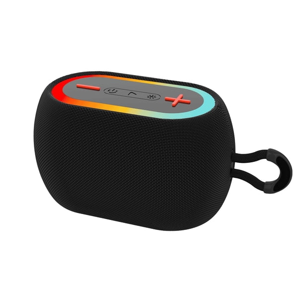 Altavoces Bluetooth Inalámbrico Bluetooth 5.3 Audio Inalámbrico 5W de Alta Potencia Estéreo Interconectable Multi Modo de Reproducción Vida de la Batería Efecto de Luz Fría Fuerte Bluetooth Audio