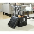 thumbnail image 2 of Convenience Concepts Designs4Comfort Collapsible Ottoman, Double, 2 of 4
