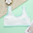 thumbnail image 2 of Bxsruta Teen Girls Seamless Training Camisole Bra Soft Stretchy Wireless Everyday Undershirt Top for Youth Ages 7-12 Years, 2 of 7