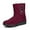 Red, variant on YAYUBA Womens Winter Boots Blue Women's Winter Insulated Outdoor Boots with Thick Non- Sole for Cold Weather and Comfortable Wear