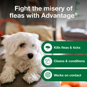 Advantage Dog Flea & Tick Shampoo for Puppies & Adult Dogs, Kills Fleas & Ticks, 8 oz.
