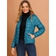 thumbnail image 2 of Chaqueta Liviana Corta Gruesa Plegable Con Capucha Para Mujer Lago azul L, 2 of 6