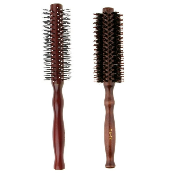 2 cepillos estáticos cabello, cepillo pa , cepillo cabello con 04 Colco Cepillo peine redondo